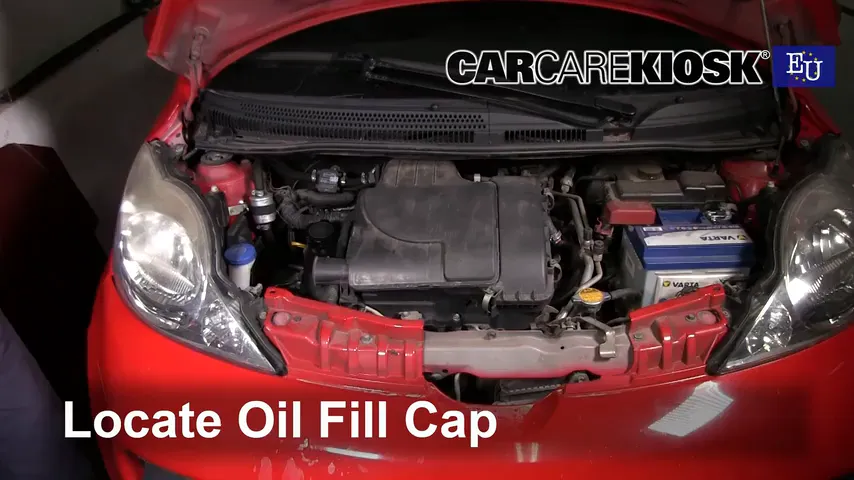 2008 Peugeot 107 Trendy 1.0L 3 Cyl. Oil